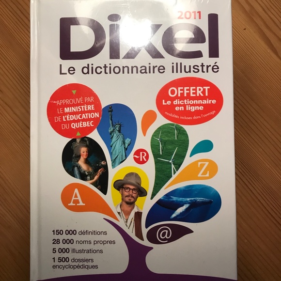 New unopened hardcover Dixel French dictionary (still in cellophane wrapping) - Picture 2 of 4